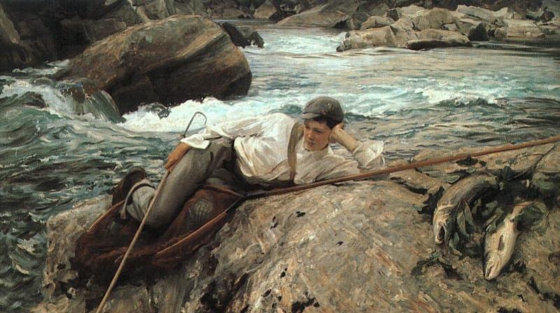 John Singer Sargent On His Holidays Sweden oil painting art